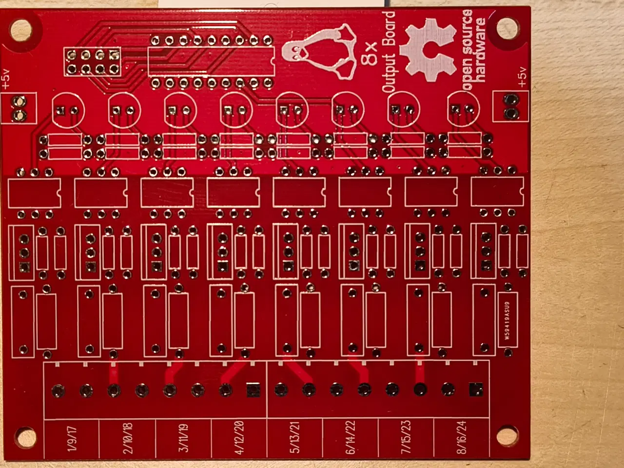 Billede 3 - Relæ print, input print, Raspberry Pi