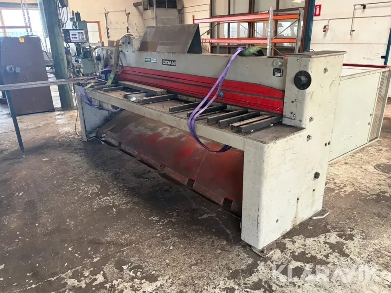 Billede 3 - Pladesaks til metal Cidan guillotinesaks