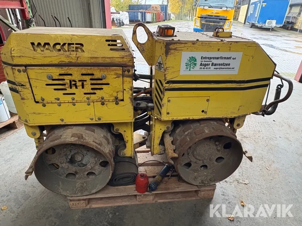 Billede 5 - Råjordskompaktor Wacker RT 820