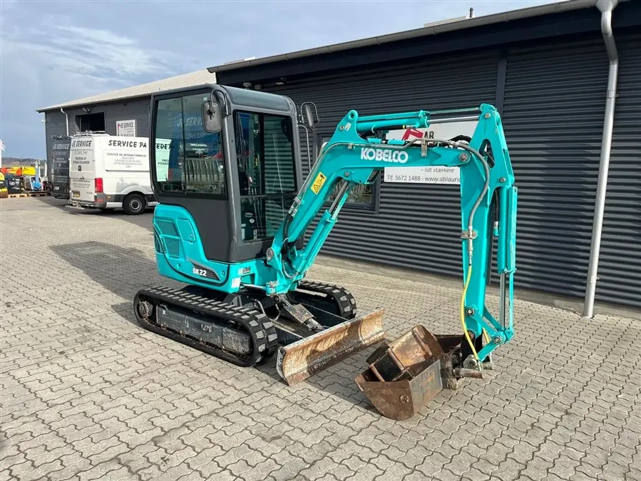 Billede 3 - Kobelco SK22 med tiltman kun kørt 610timer!