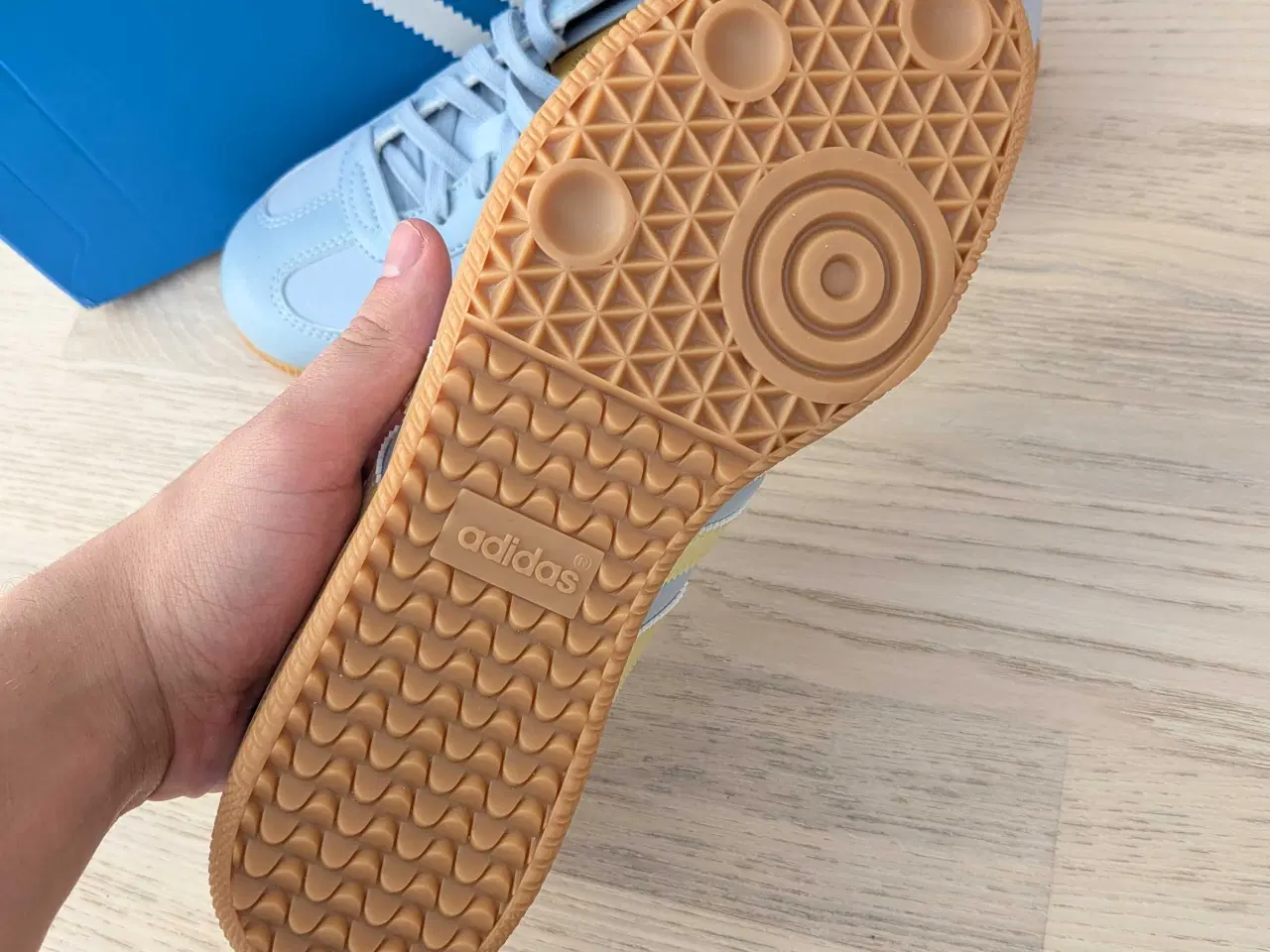 Billede 7 - Adidas samba og junior blue powder yellow 