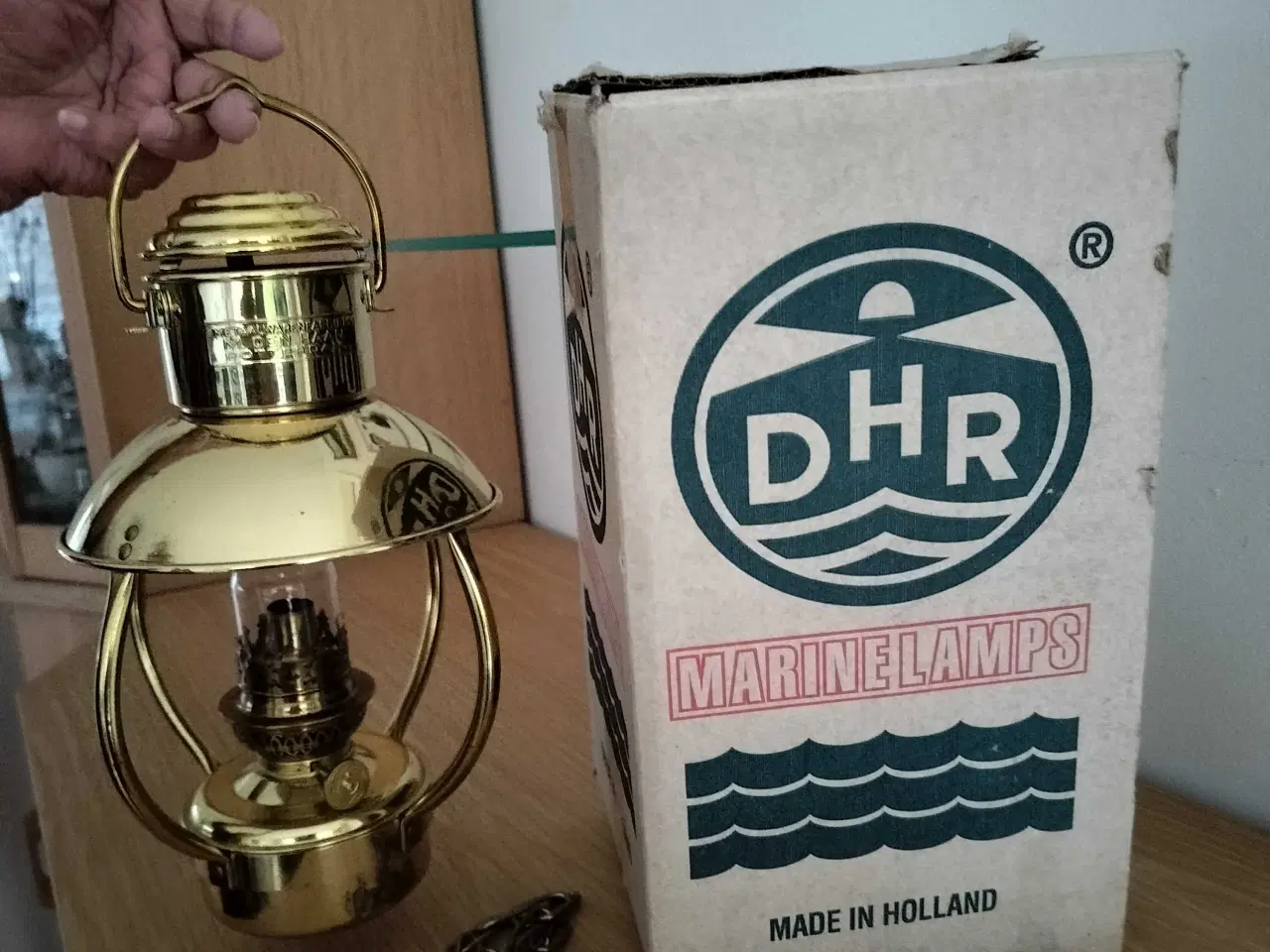 Billede 2 - Olie lampe til båd eller campingvogn