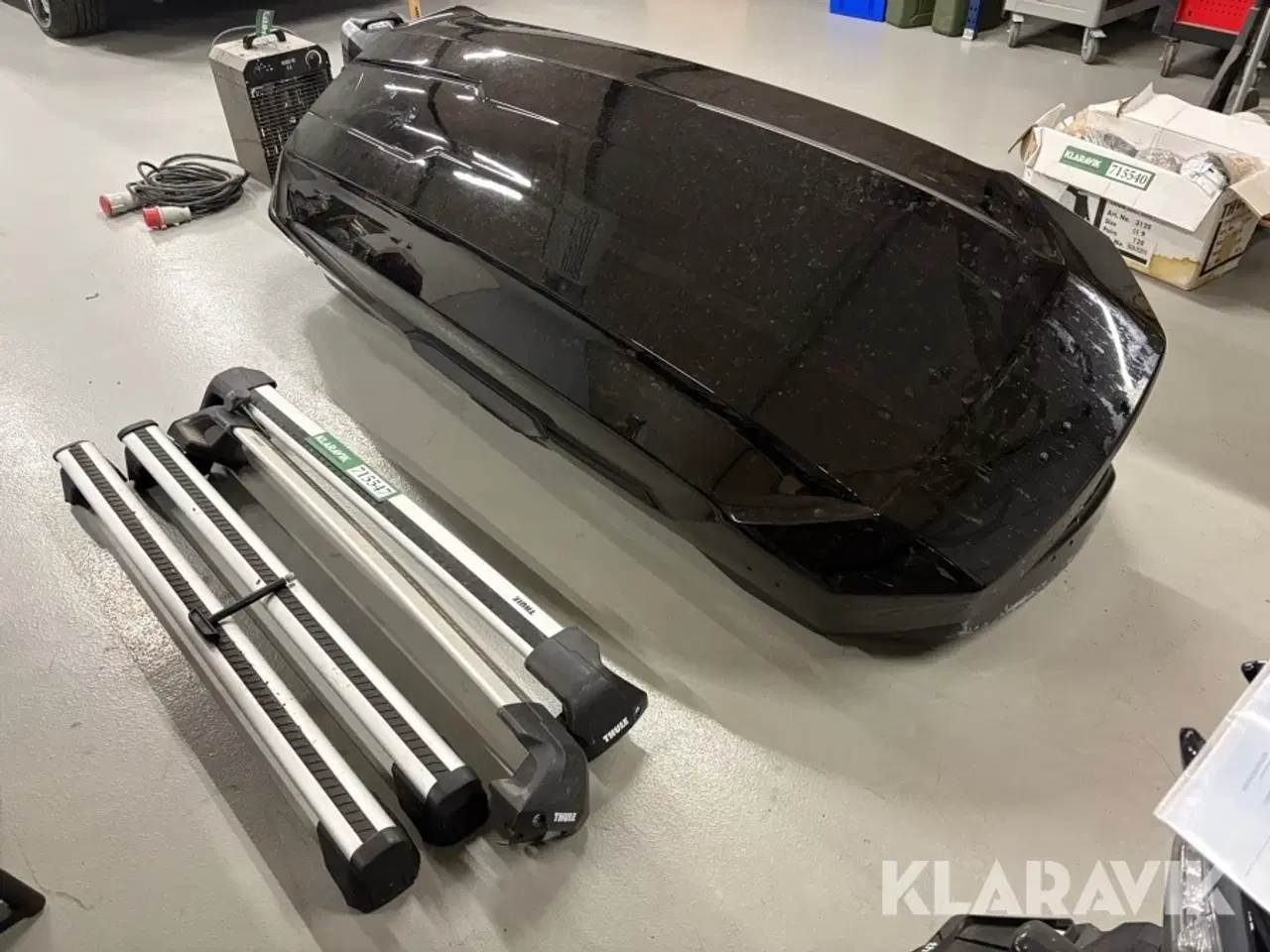 Billede 3 - Tagboks Thule Thule motion 3 xxl bl gl med tagbøjler