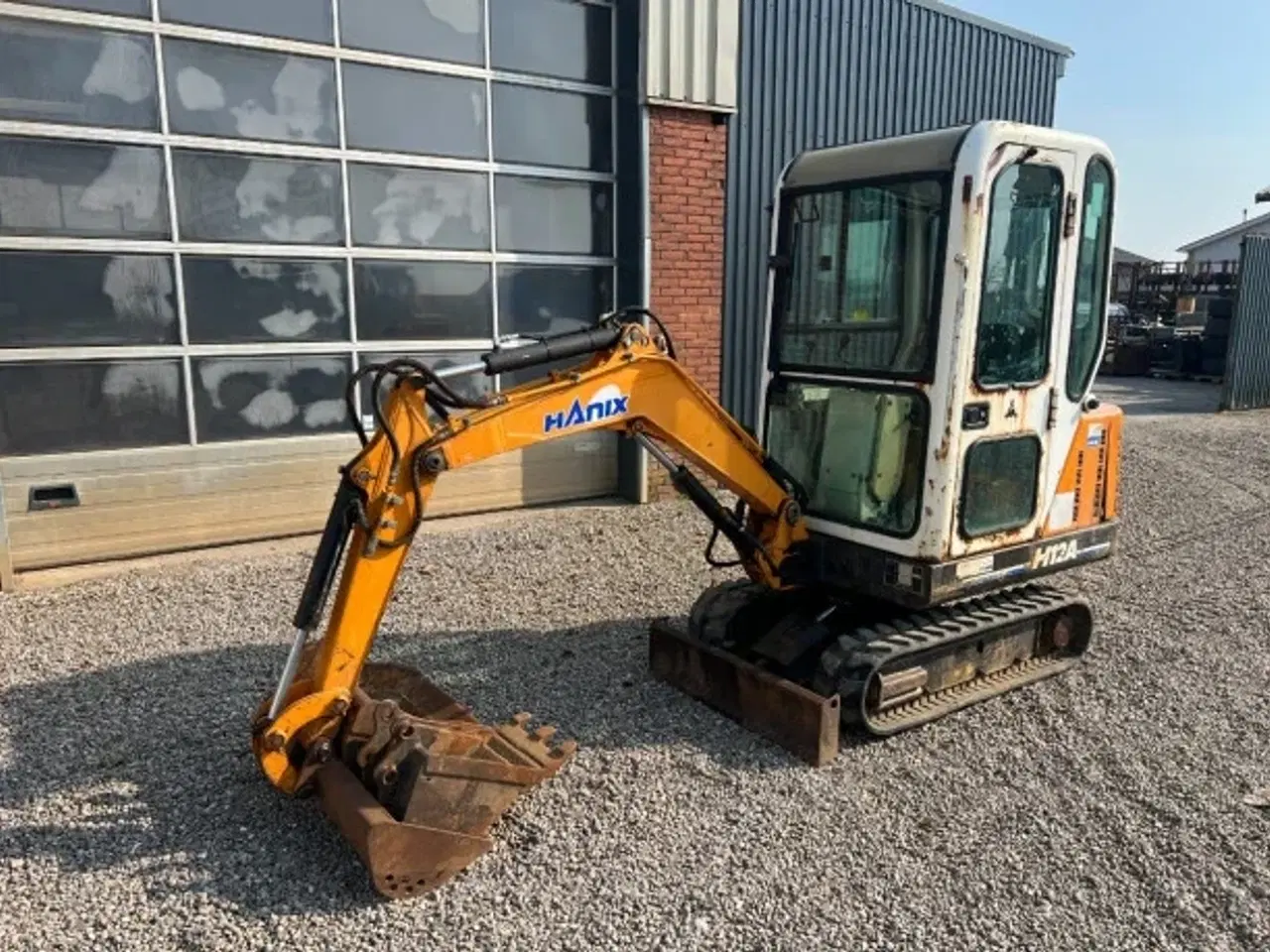 Billede 2 - Hanix H12A - Minigraver / 3 skovle