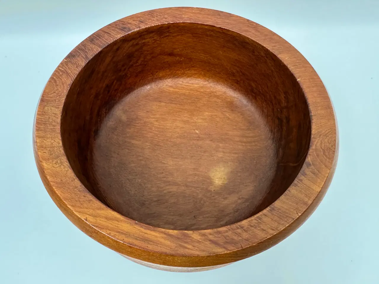 Billede 5 - Stor retro teak skål