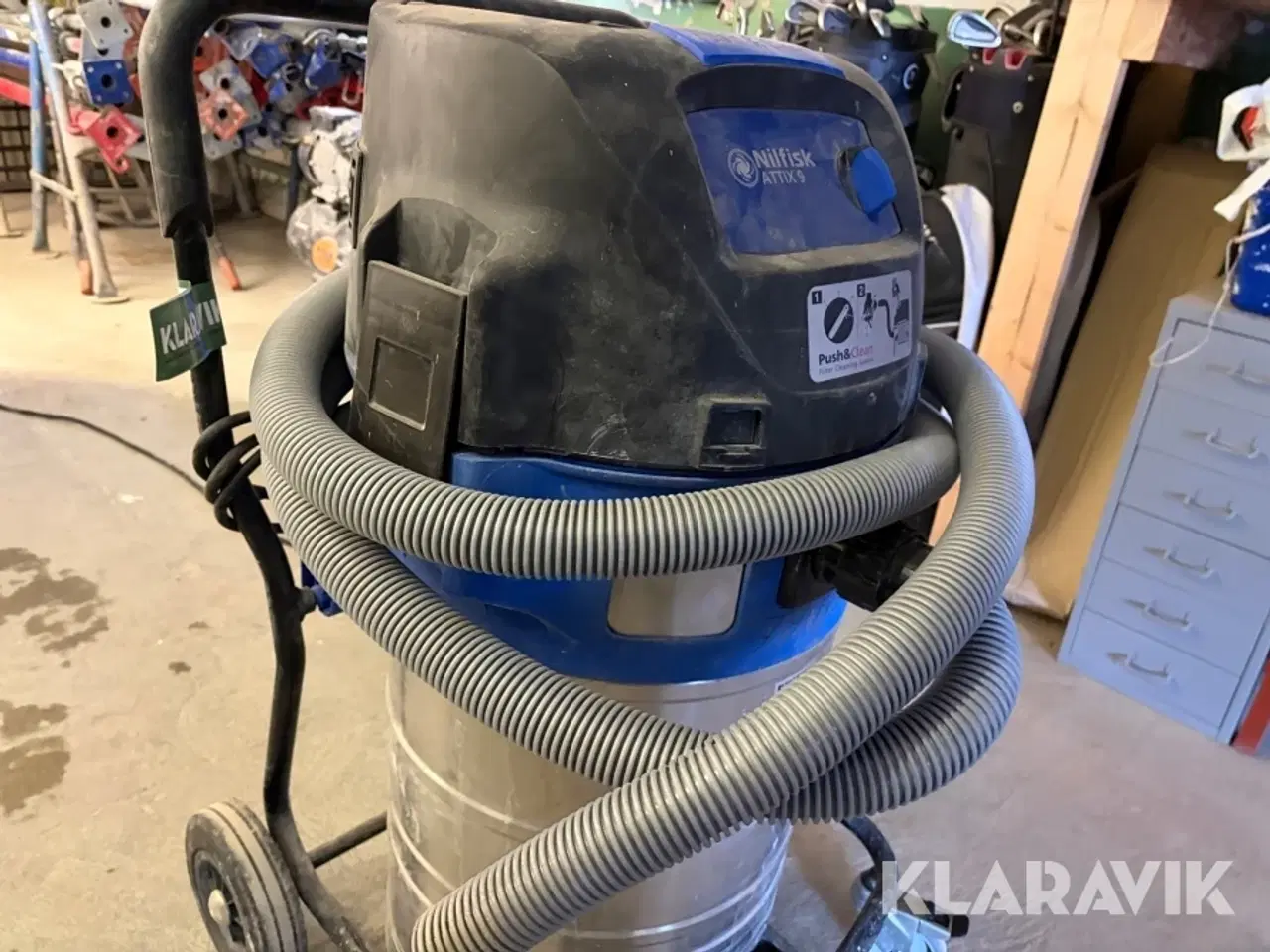 Billede 11 - Industri våd-/tørstøvsuger Nilfisk ATTIX 9