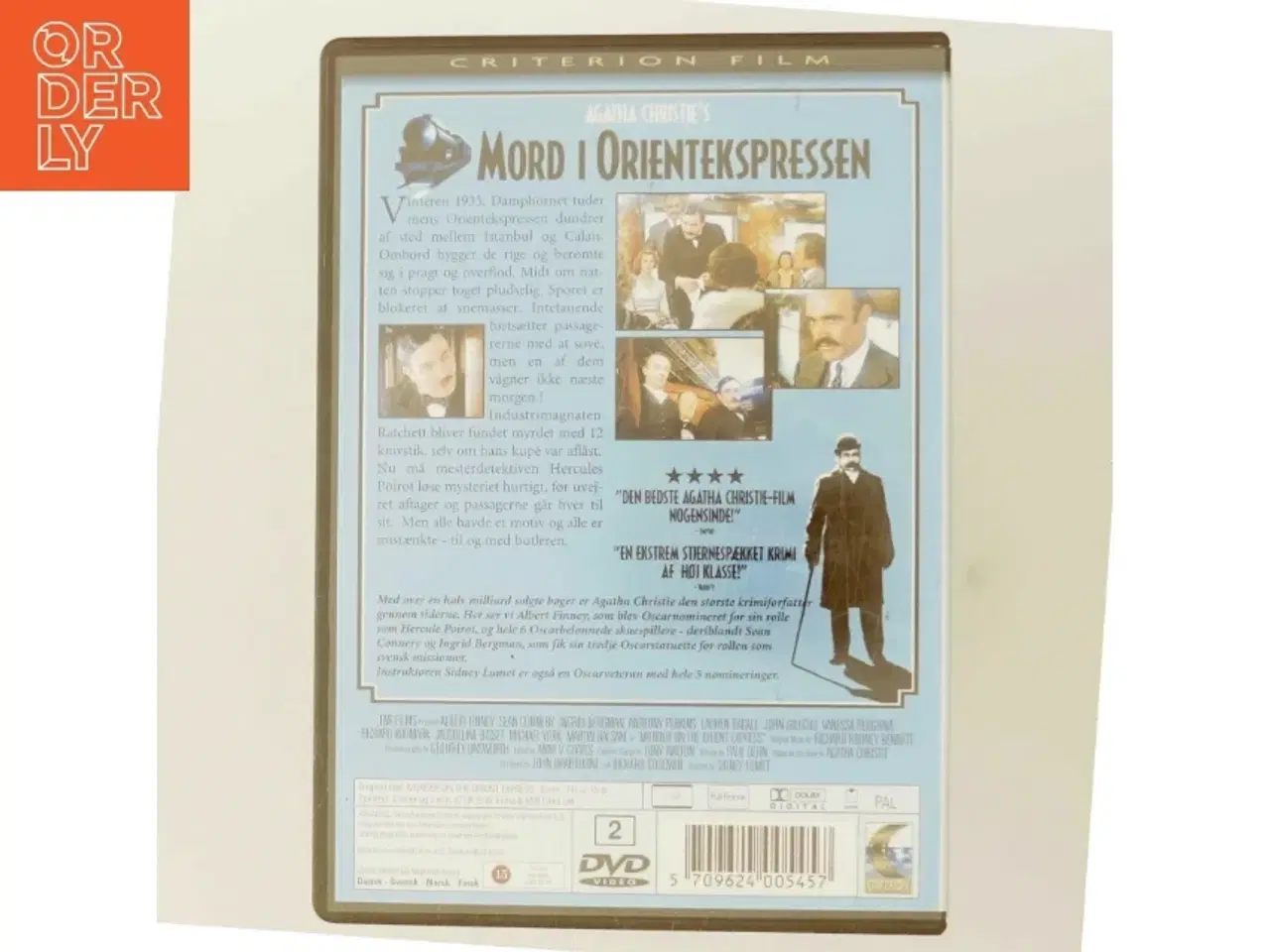 Billede 3 - Mord i Orientekspressen med Sean Connery (DVD)