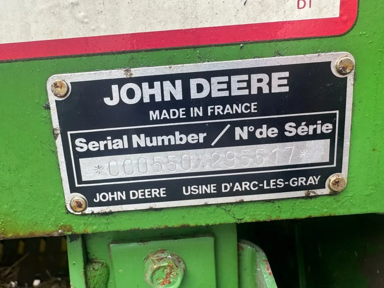 Billede 5 - John Deere 550 Rundballepresser