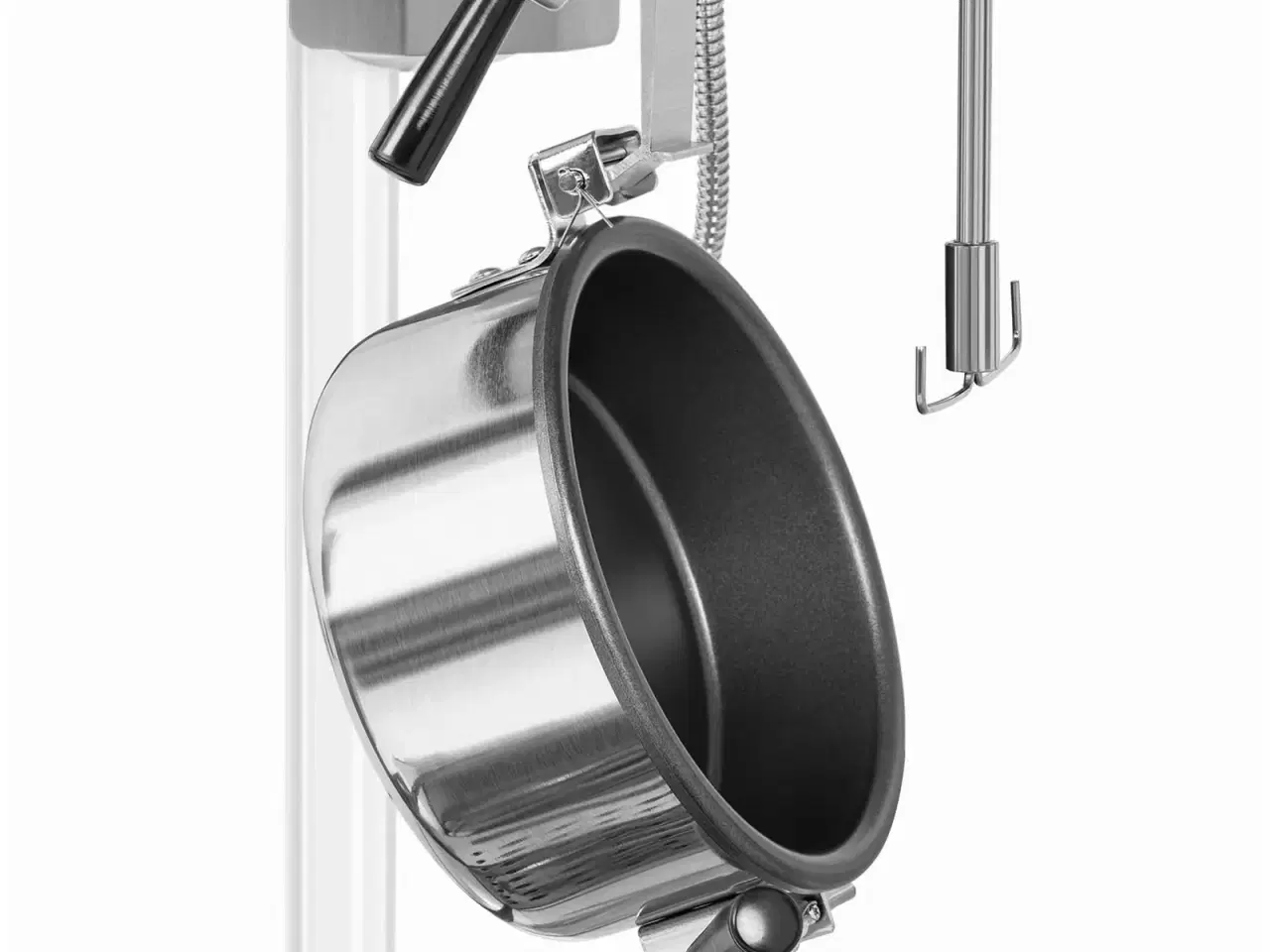 Billede 2 - Popcornmaskine 88 L – 1600 W – hvid og guld