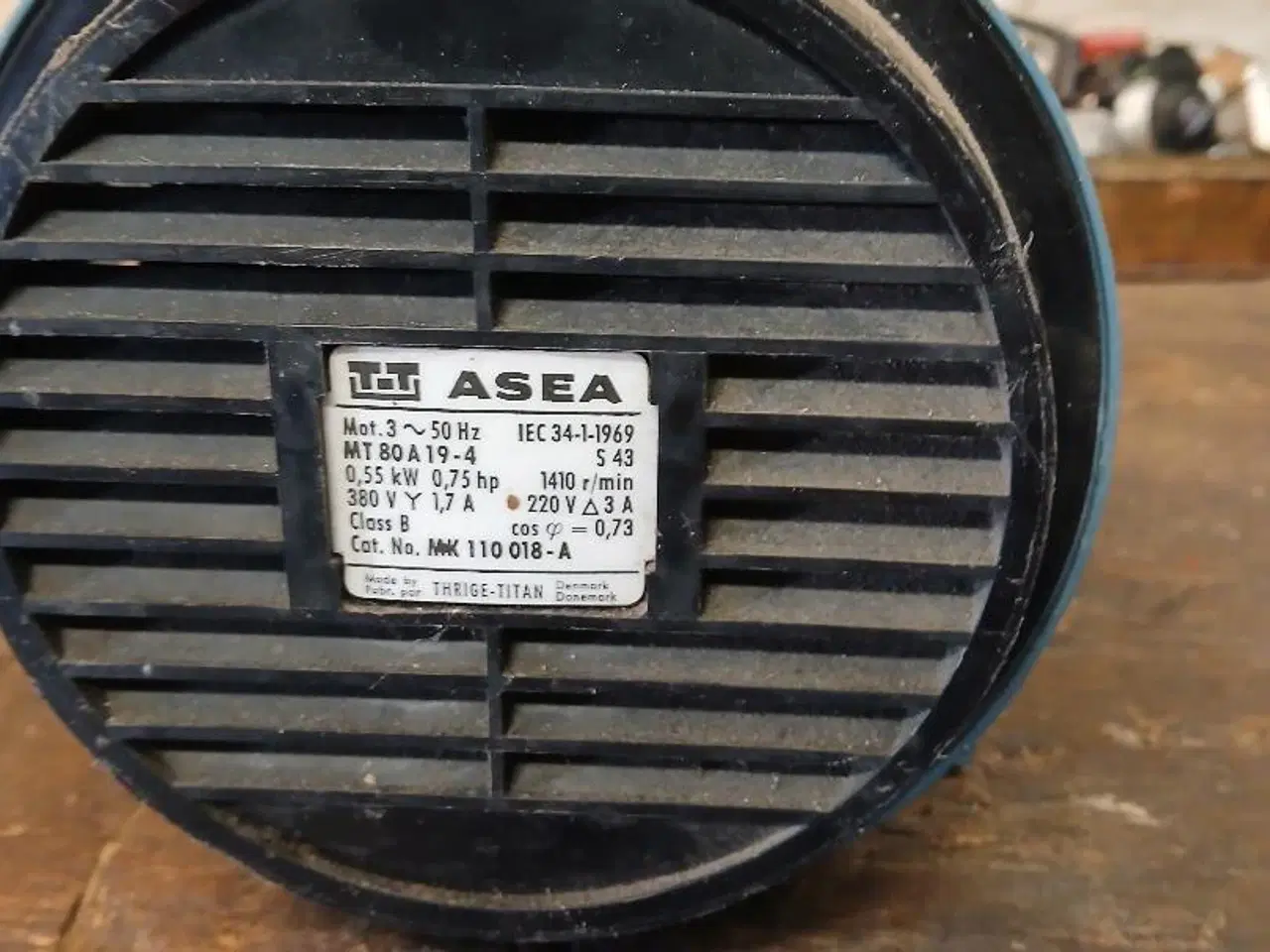 Billede 1 - elmotor   til  de verse 