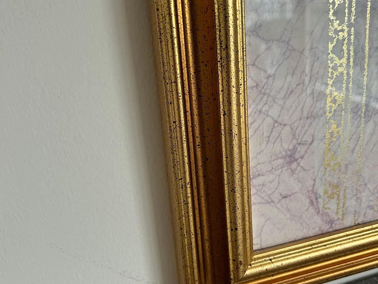 Billede 2 - Billede med hest i flot guldramme