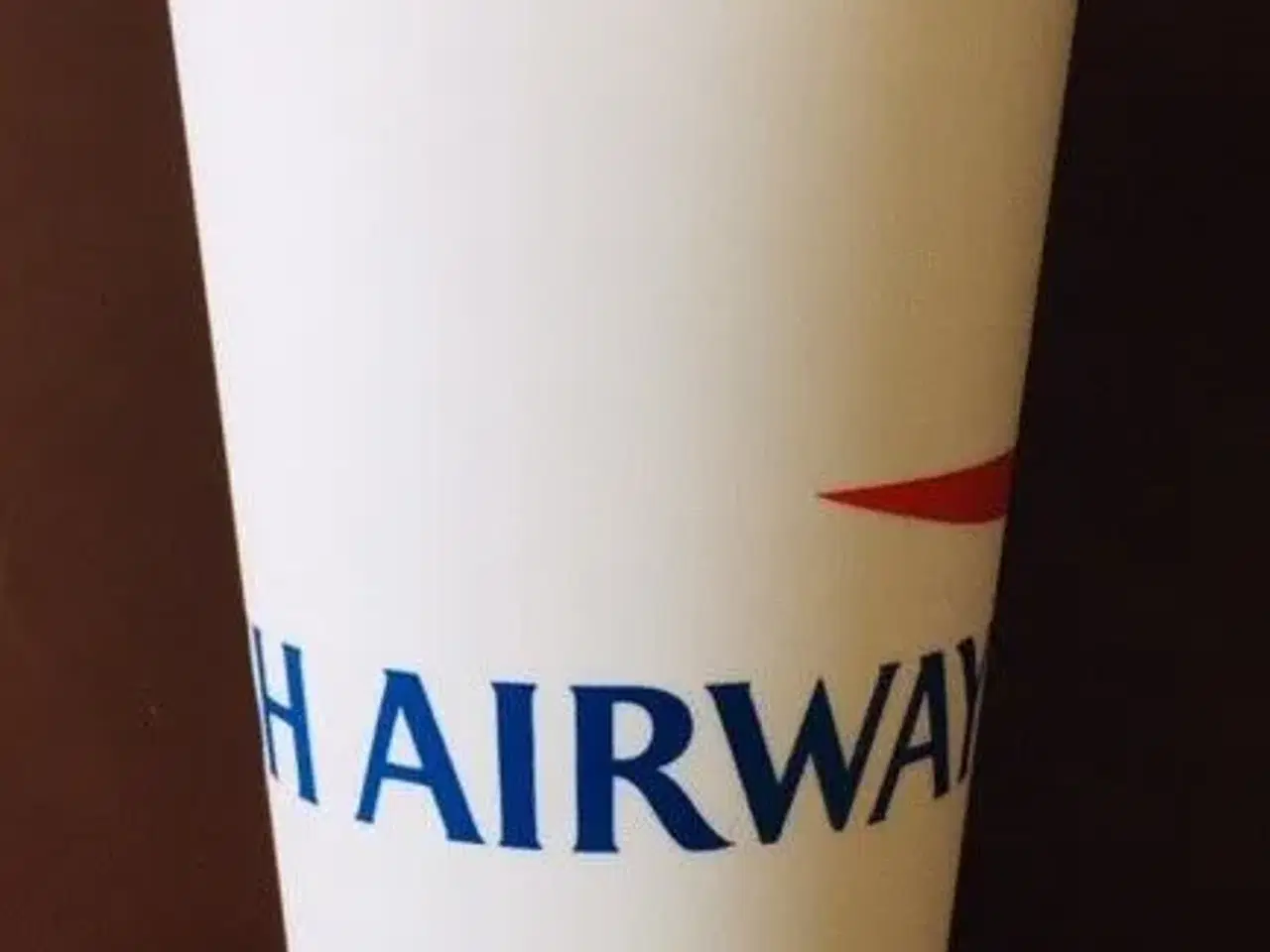 Billede 1 - British Airways kaffekrus i solidt plast