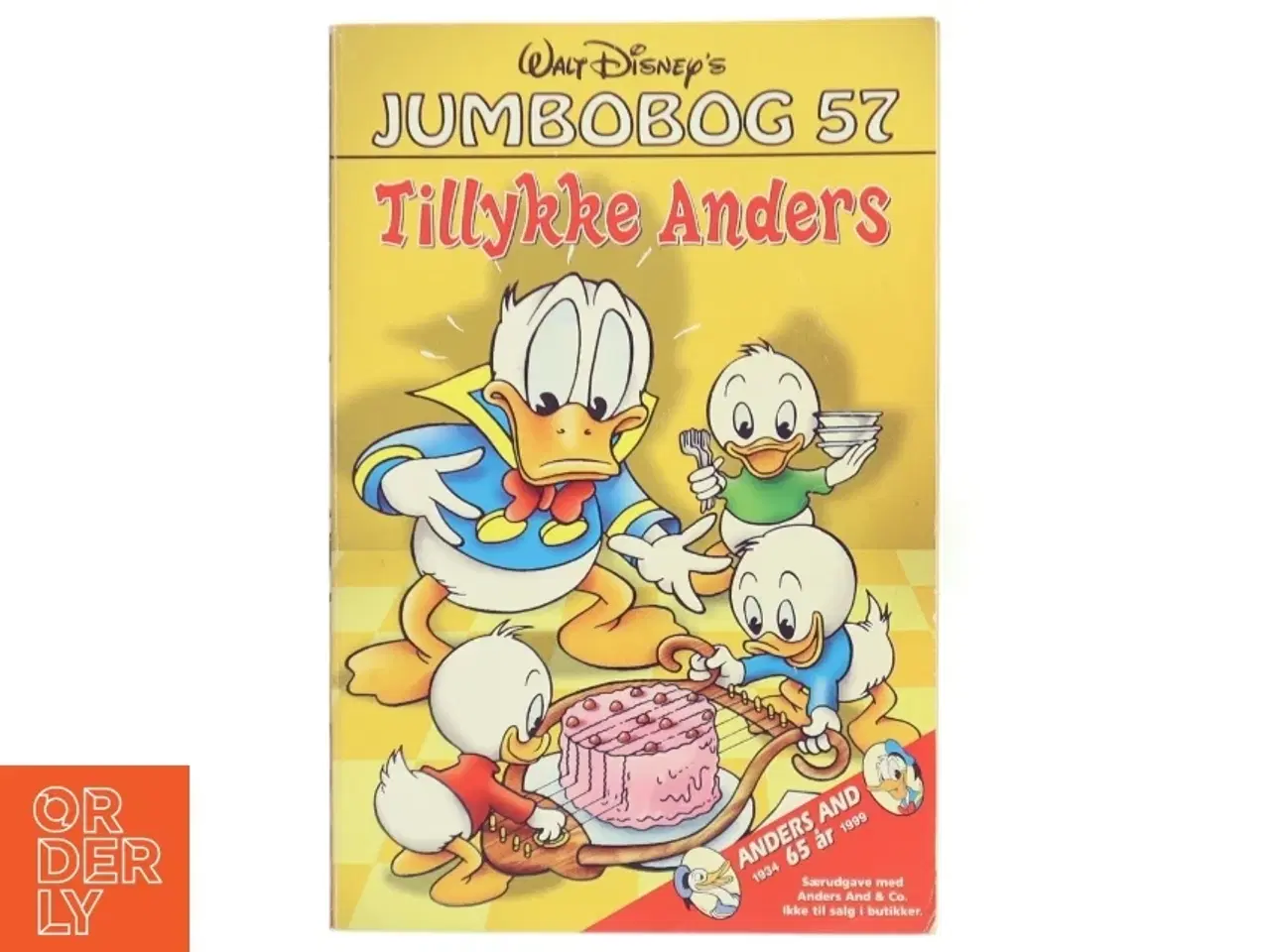 Billede 1 - Anders And jubilæumsbog fra Walt Disney