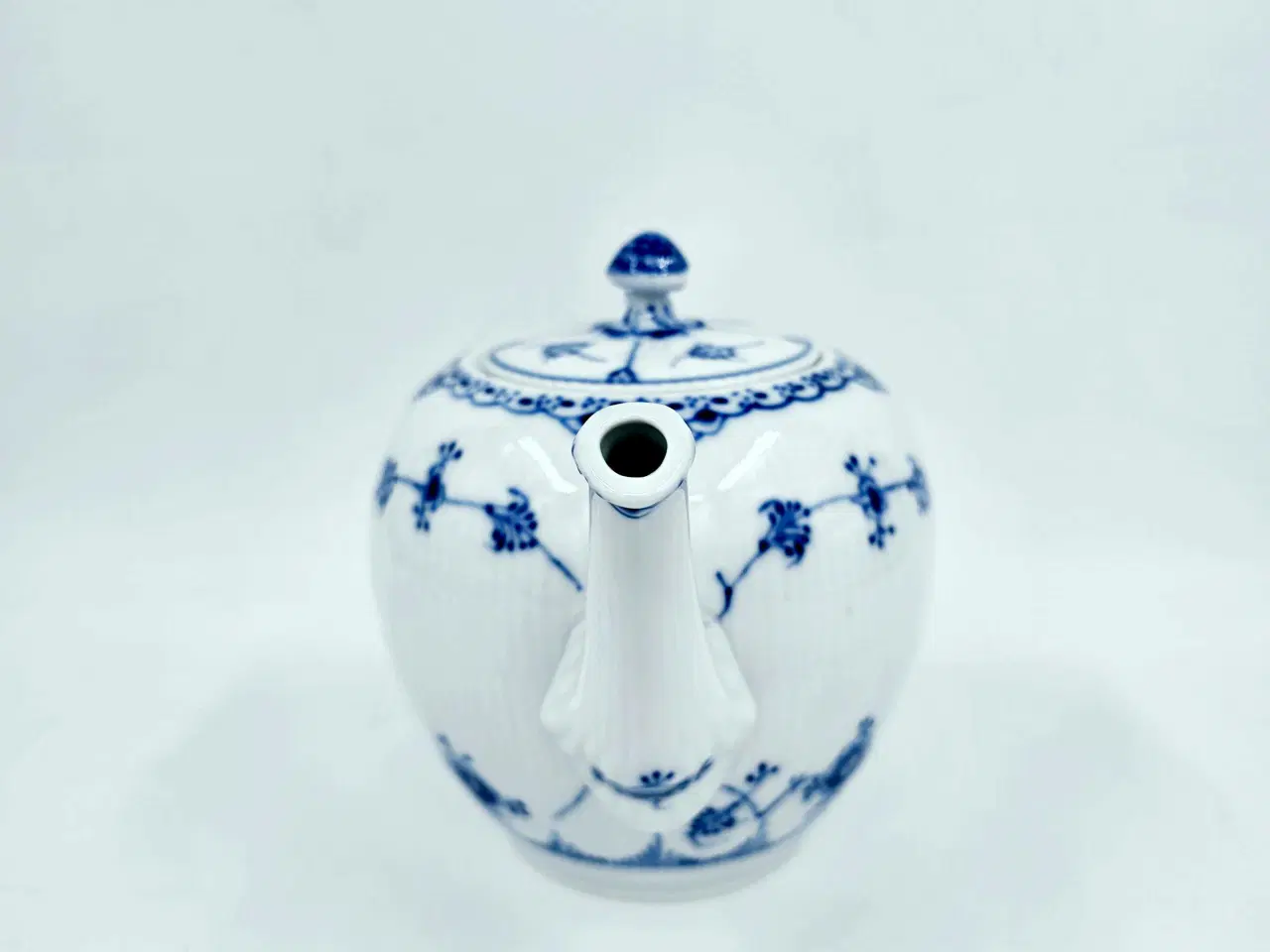 Billede 6 - Musselmalet Halvblonde Tekande Porcelæn 