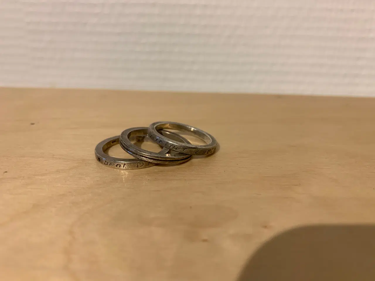 Billede 1 - Ringe i ægte sølv