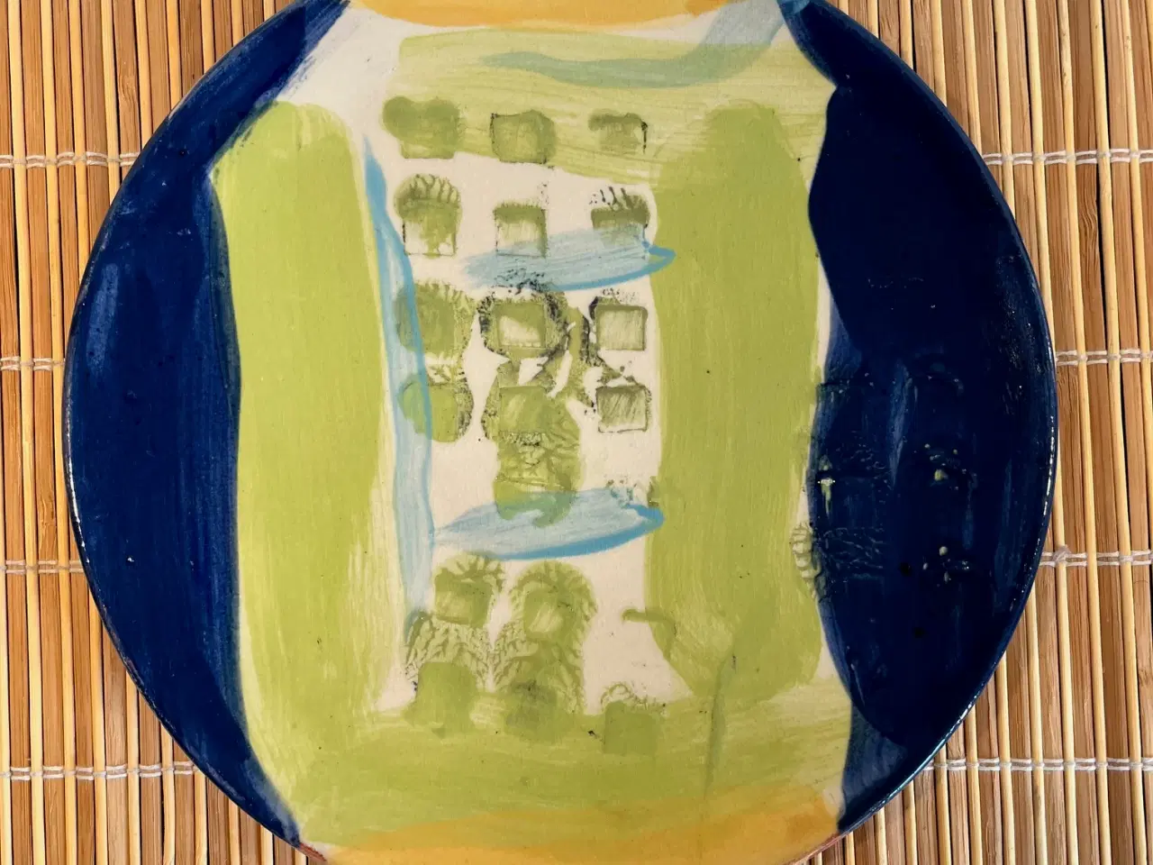 Billede 2 - Unikt håndlavet keramisk fad af Lise Honoré