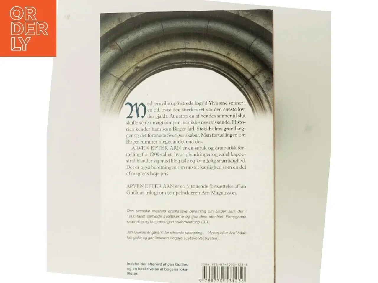 Billede 3 - Arven efter Arn af Jan Guillou (Bog)