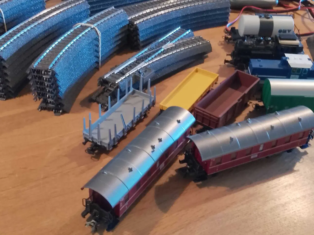 Billede 3 - Märklin tog, skinner og vogne
