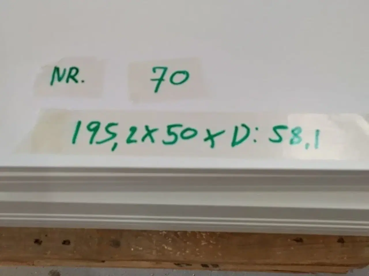 Billede 6 - 4 stk. usamlet højskabe H: 195,2 x B: 50 x D: 58,1 cm uden låger.