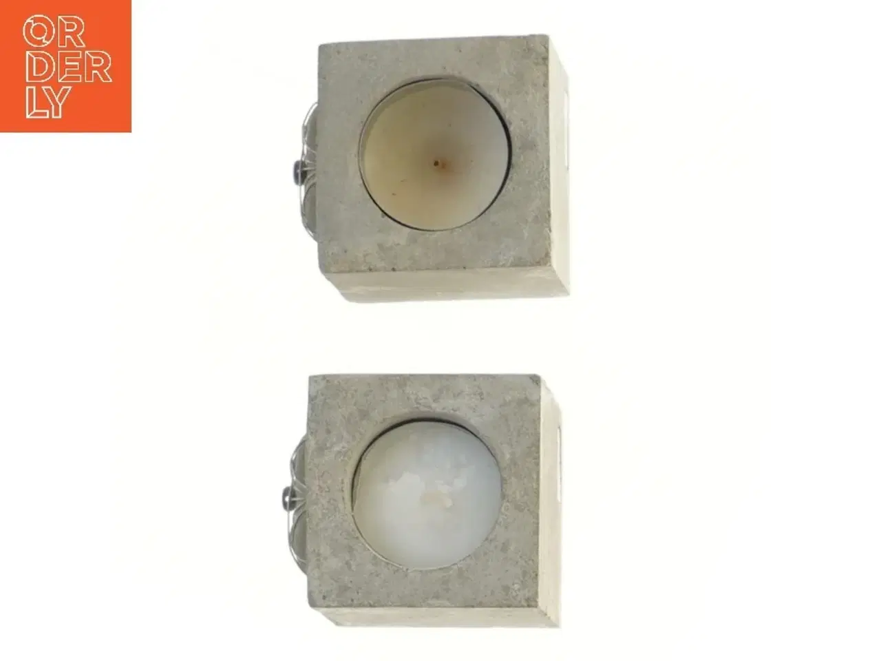 Billede 2 - Betonlysestager Hjärtans Lust fra Annica Vallin (str. 6x6x6 cm)