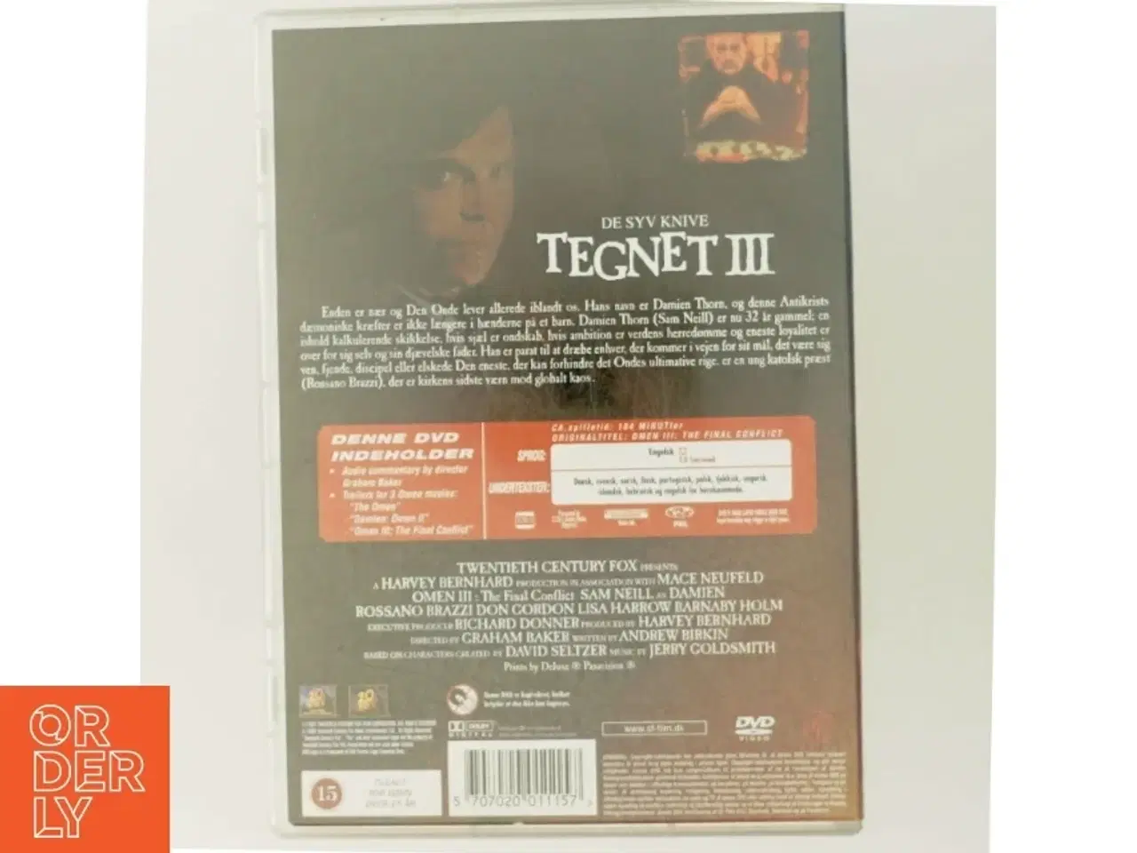 Billede 3 - DVD - Tegnet III: De Syv Knive
