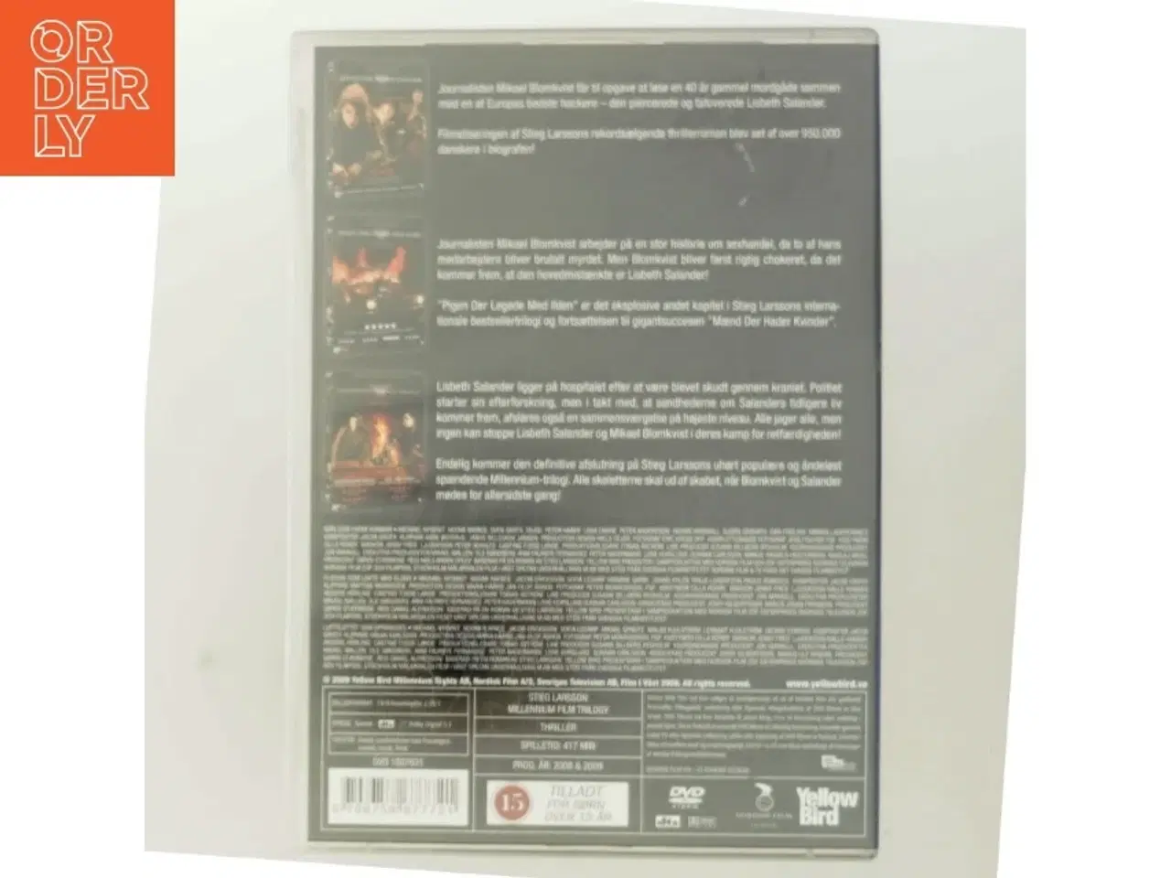 Billede 3 - Millennium Stieg Larsson Film Trilogi (alle 3 film samlet) med Naomi Rapace (DVD)