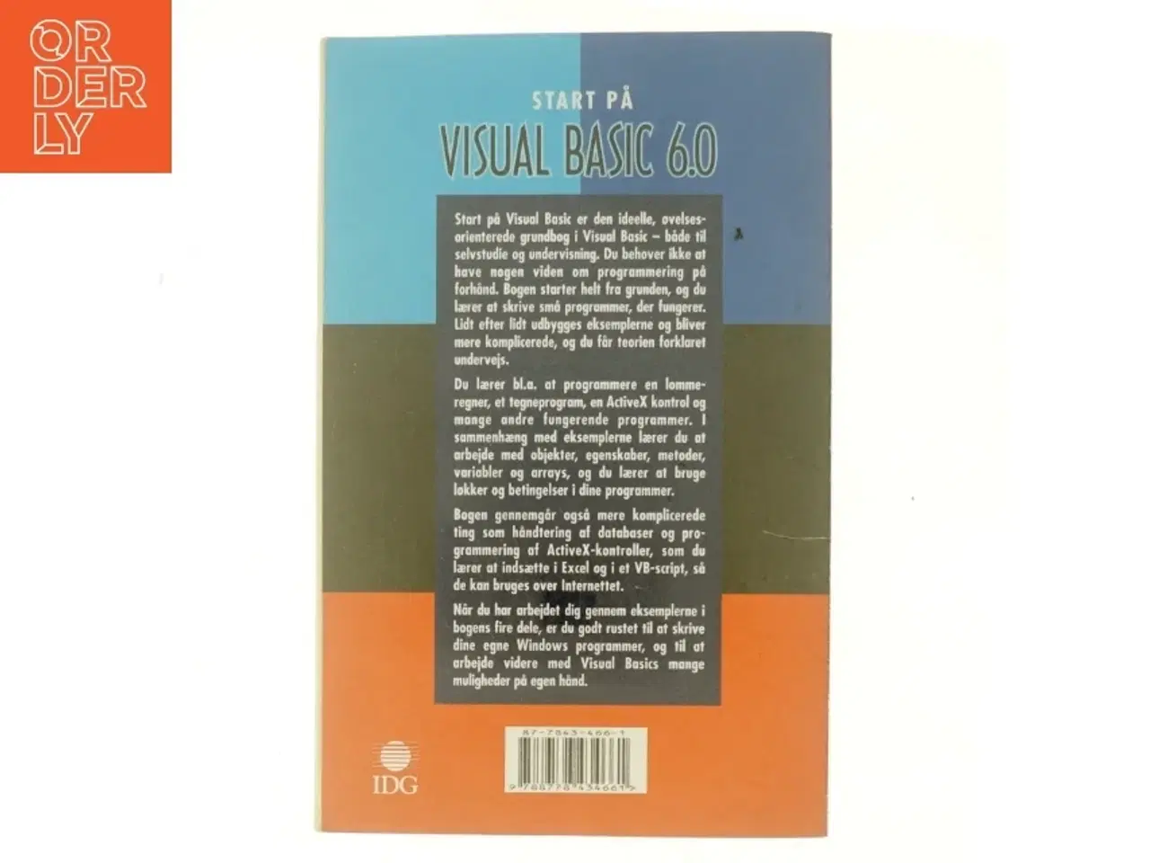 Billede 3 - Start på Visual Basic 6.0 af Jakob Kristiansen (f. 1963) (Bog)