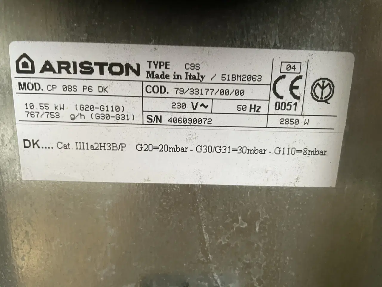 Billede 7 - Gaskomfur med 5 blus