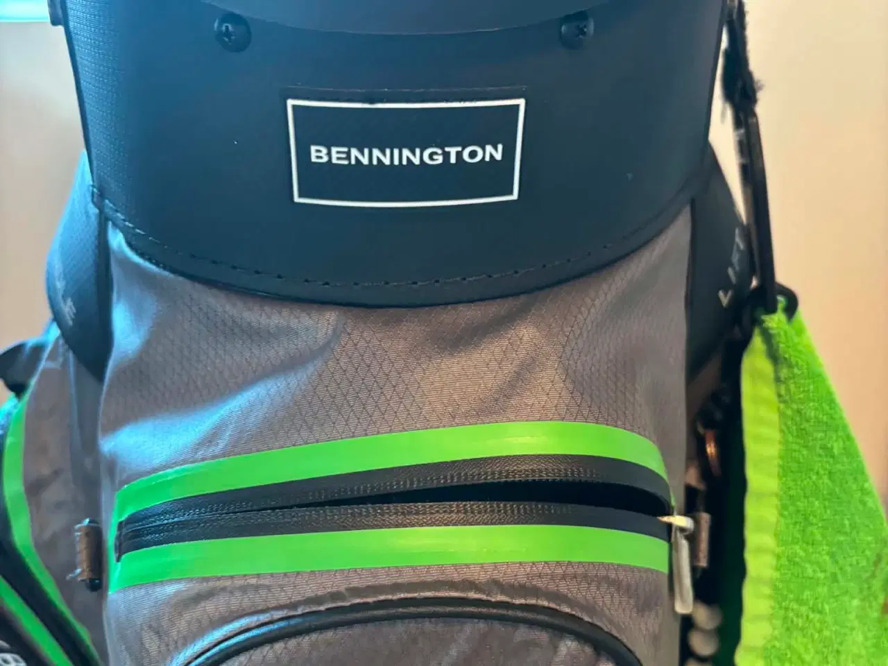 Billede 4 - Samlet begynder golfsæt med bag, vogn og tilbehør