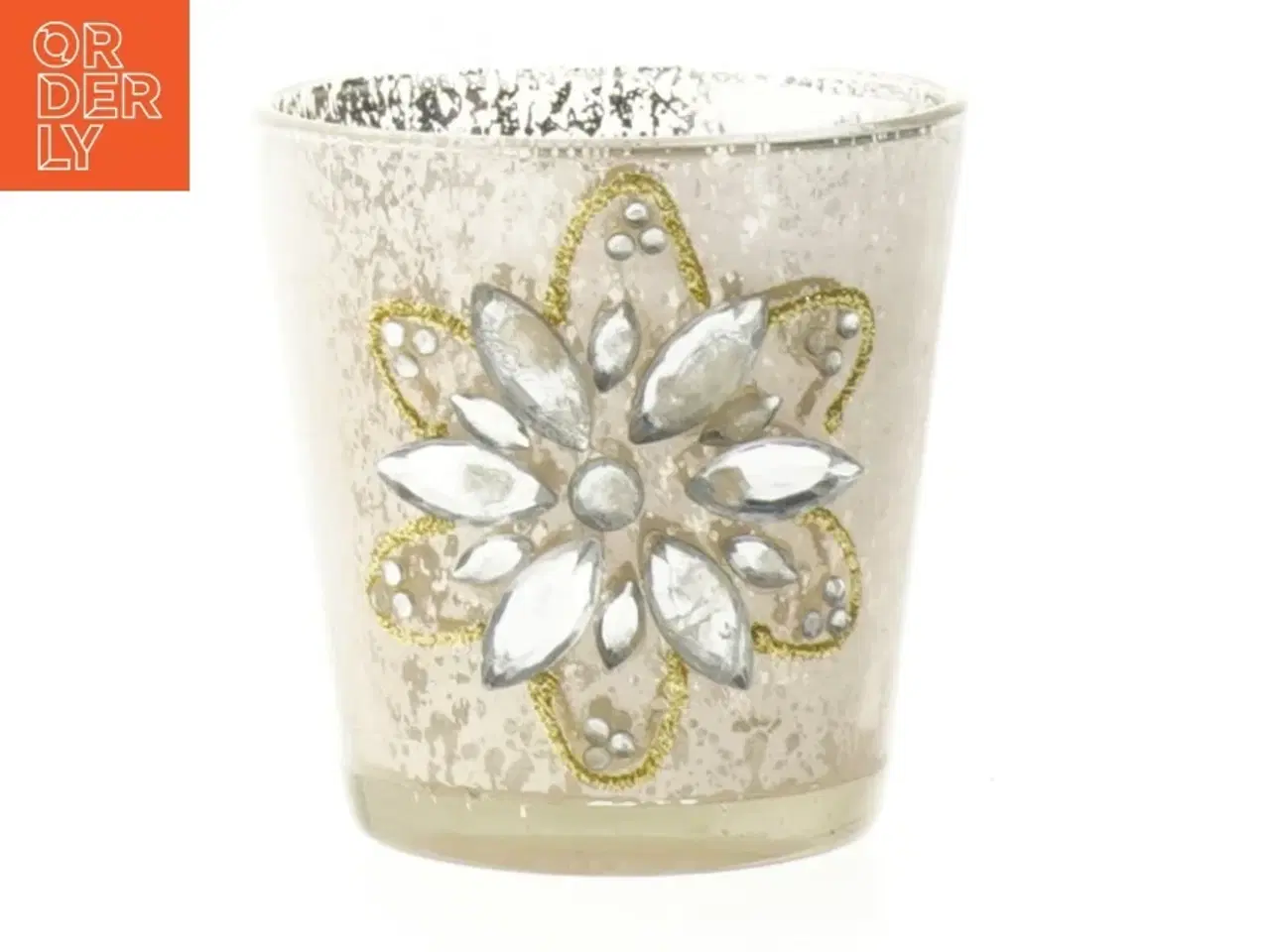 Billede 3 - Dekorative lysestager (str. Ø 7,5 cm længde 8 cm)