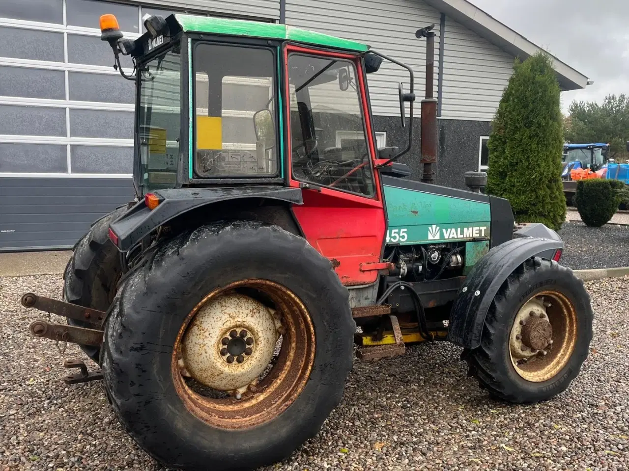 Billede 10 - Valmet 455 Med en slags frontlift