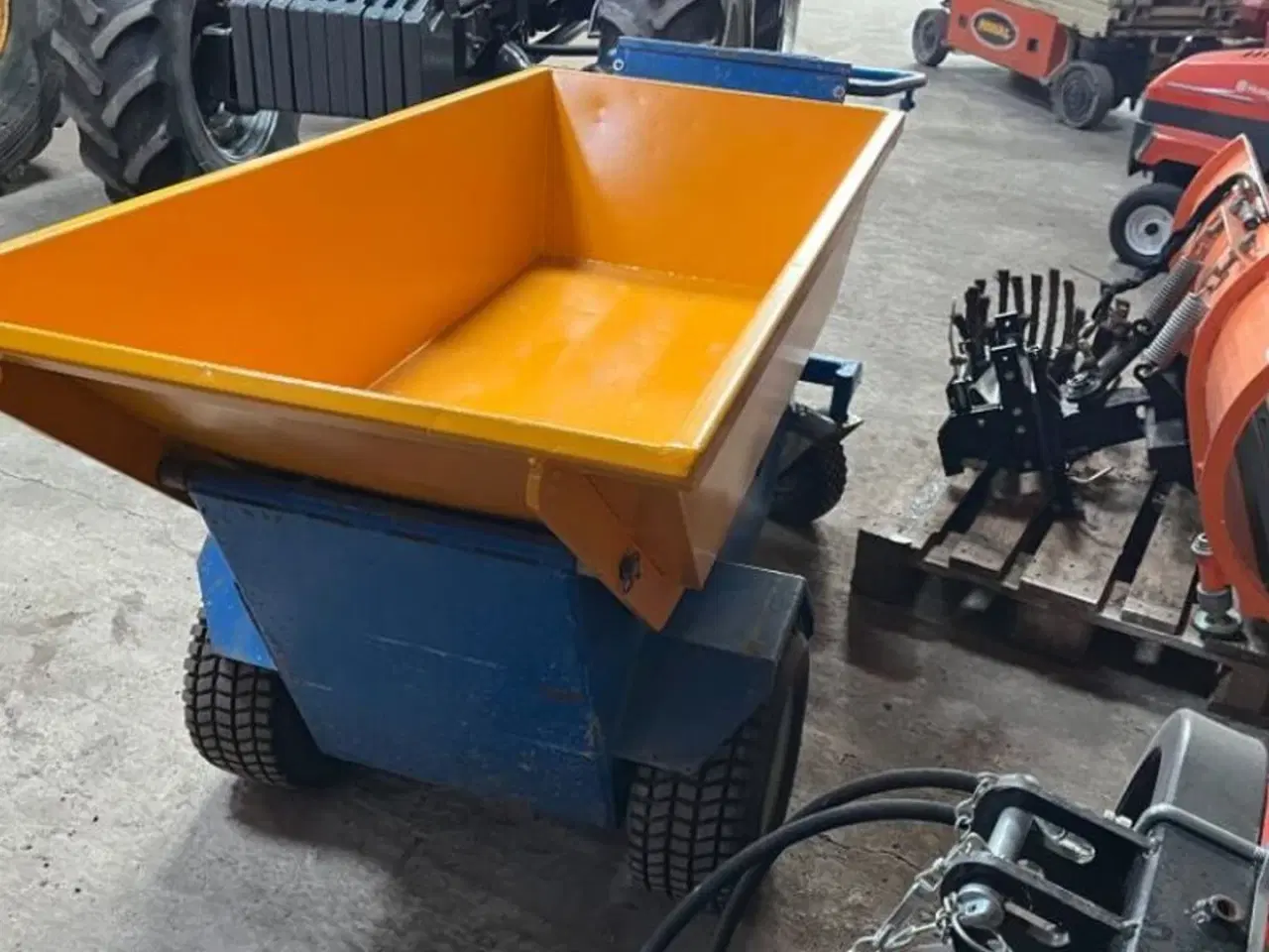 Billede 3 - PTO/AO Motor bører Hydraulisk aflæsservogn/motorbører