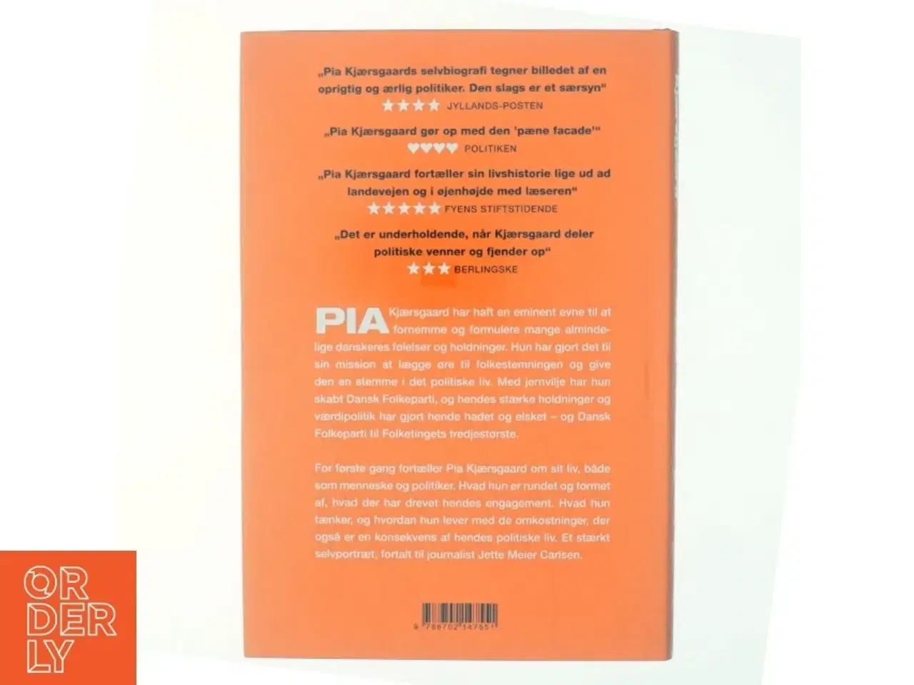 Billede 3 - Fordi jeg var nødt til det af Pia Kjærsgaard (Bog)