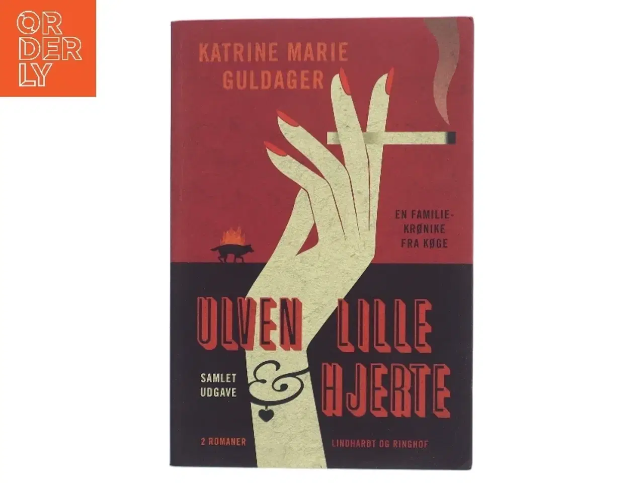 Billede 1 - Ulven & Lille hjerte af Katrine Marie Guldager (Bog)