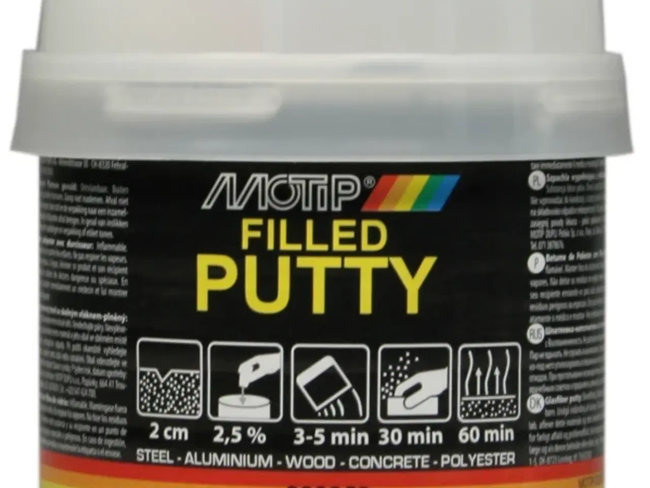 Billede 1 - Motip Glasfiberspartel 1kg.