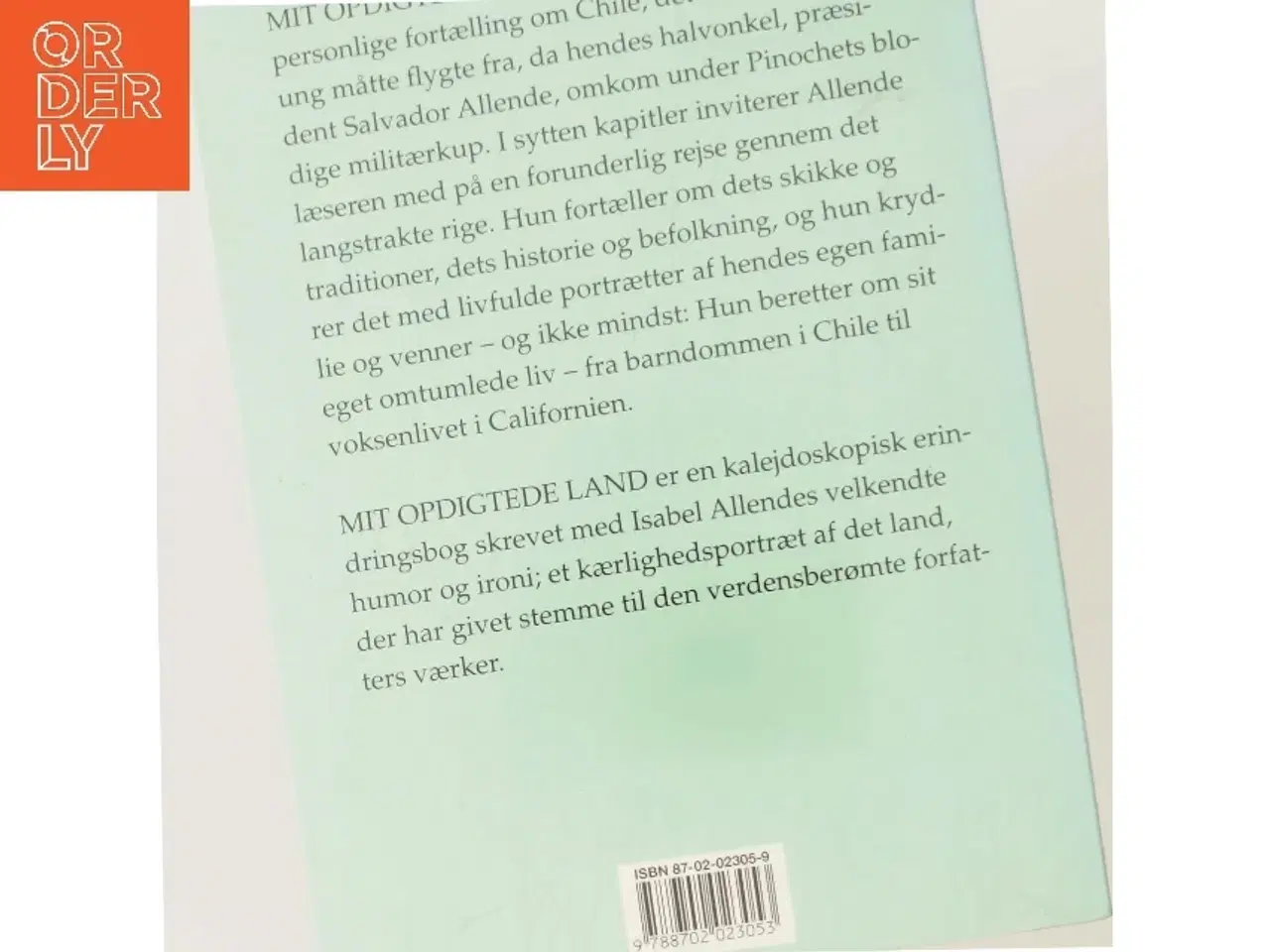 Billede 3 - Mit opdigtede land af Isabel Allende (Bog)