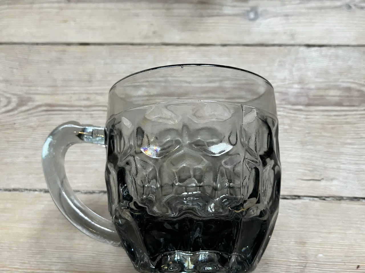 Billede 1 - 3 Røgfarvet ølkrus