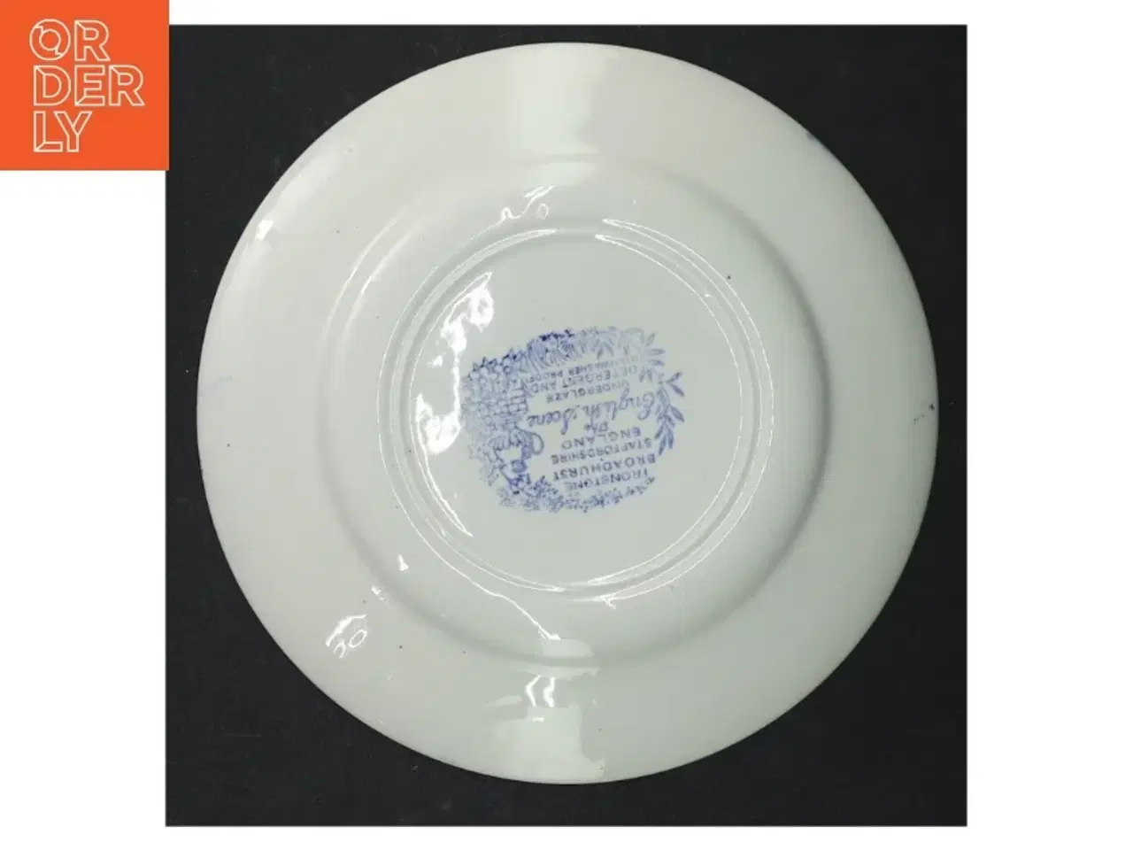 Billede 3 - Blå og hvid porcelænstallerkener (str. 16 cm)
