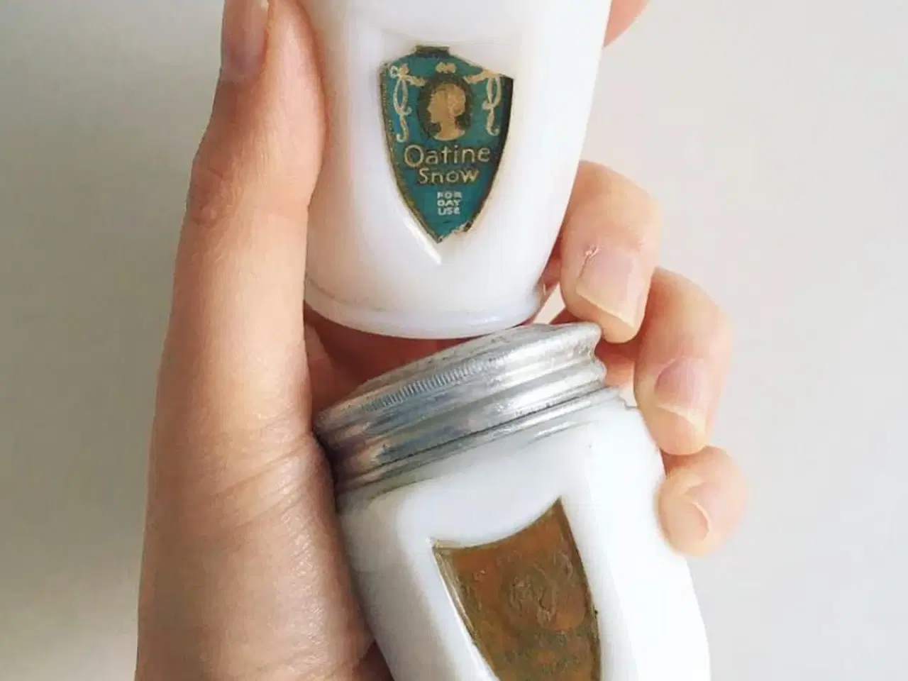 Billede 2 - Oatine, vintage ansigtscremekrukke, pr stk