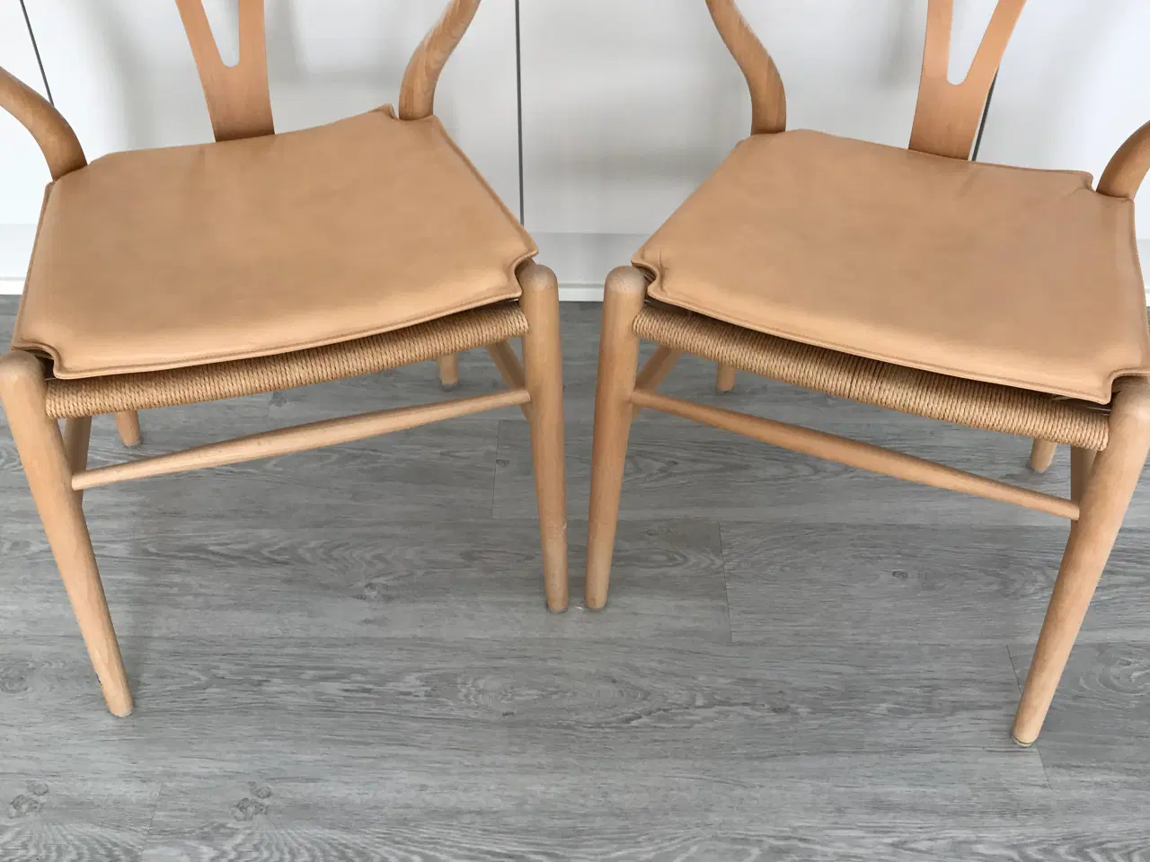 Billede 2 - Y-stole i sæbebehandlet bøg