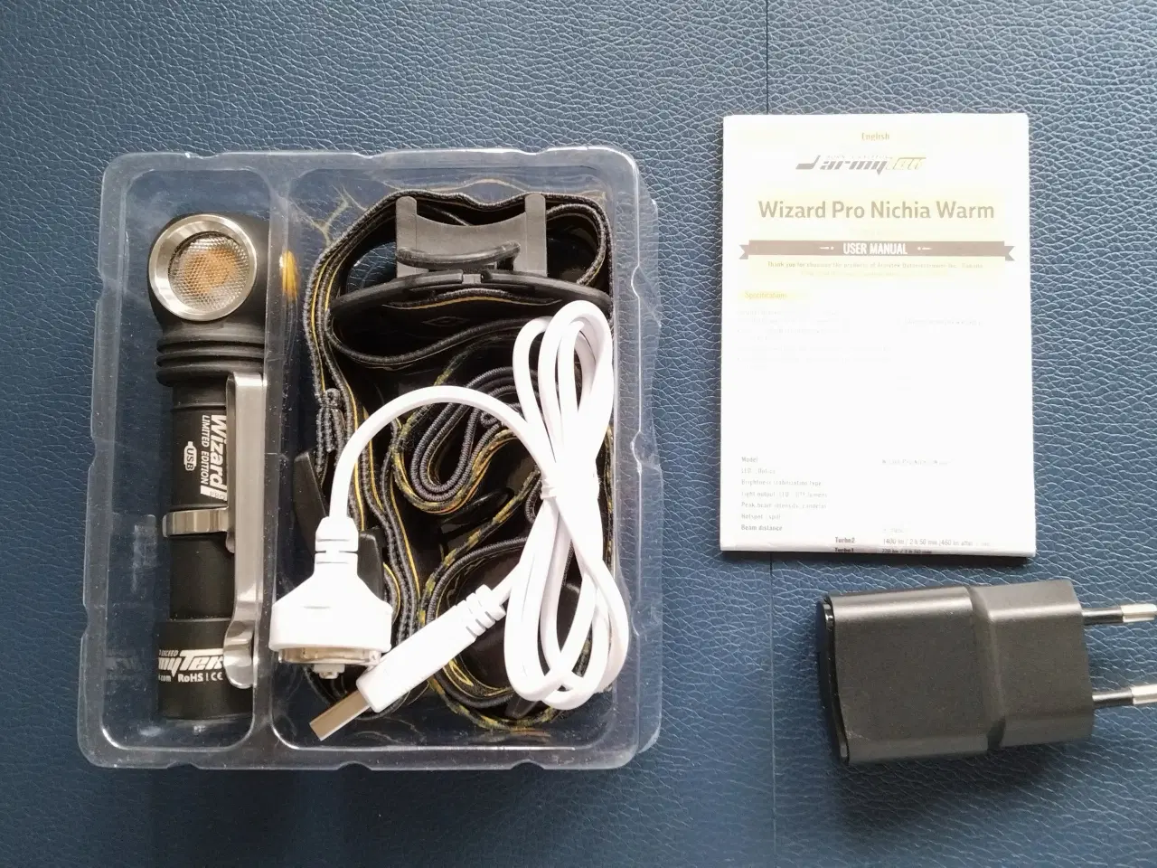 Billede 7 - Armytek Wizard Pro lommelygte pandelampe lampe