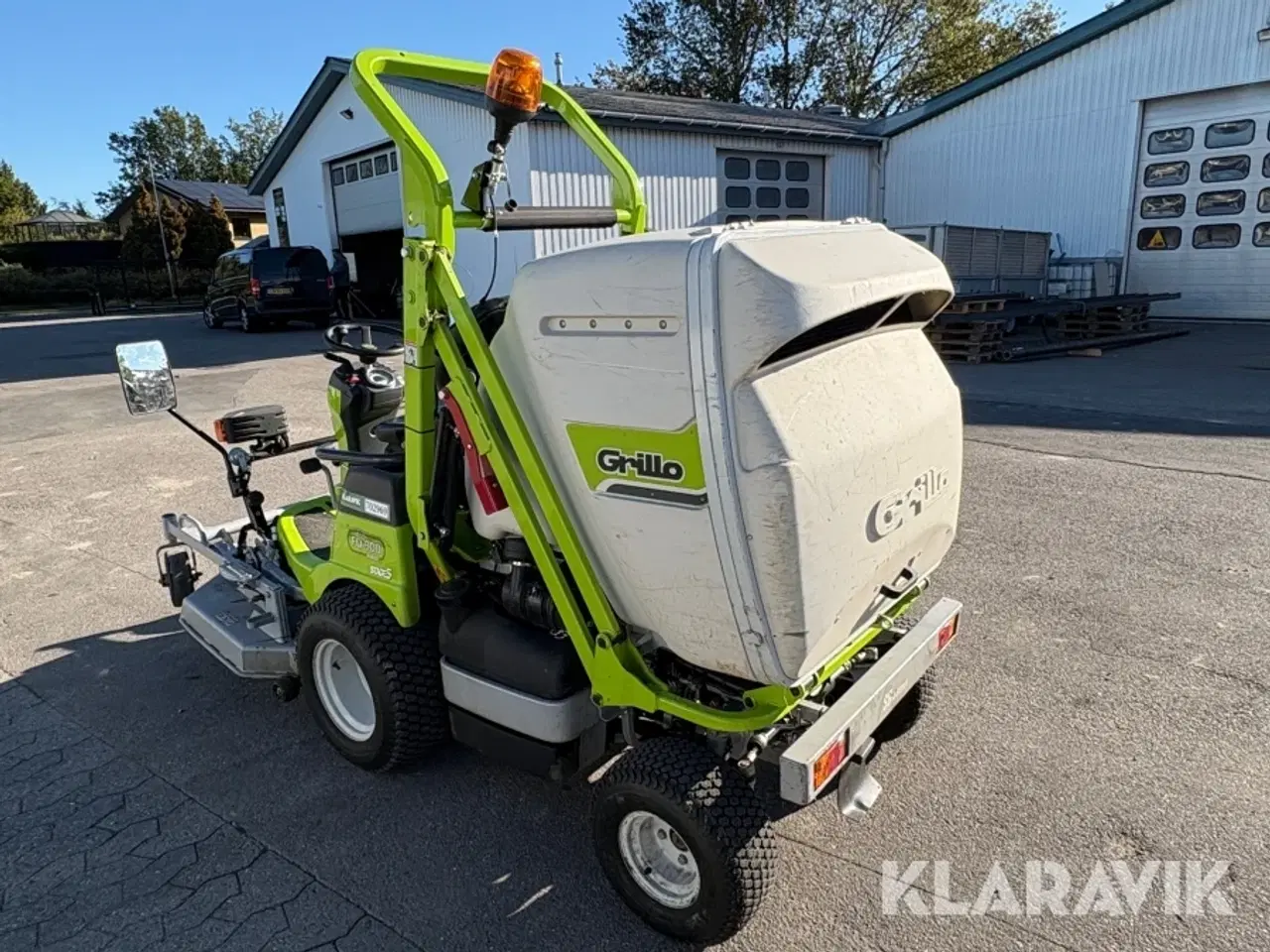 Billede 3 - Plæneklipper Grillo FD 900 med opsamler