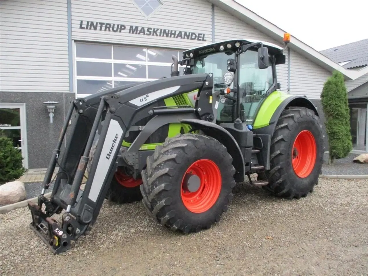 Billede 2 - CLAAS AXION 830 CMATIC Med frontlæsser