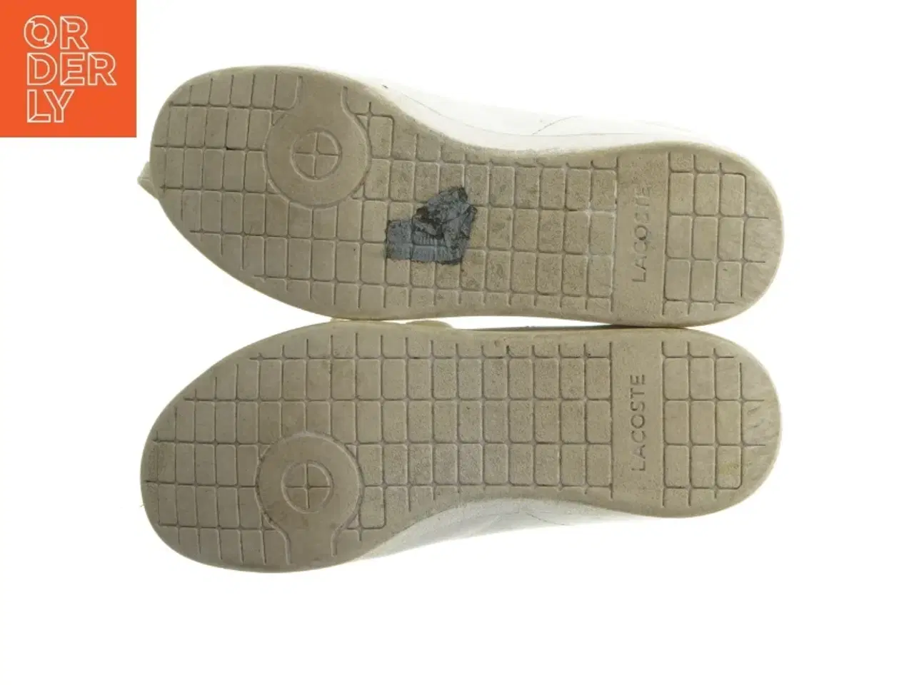 Billede 5 - Brugte hvide sneakers fra Lacoste (str. 38 )