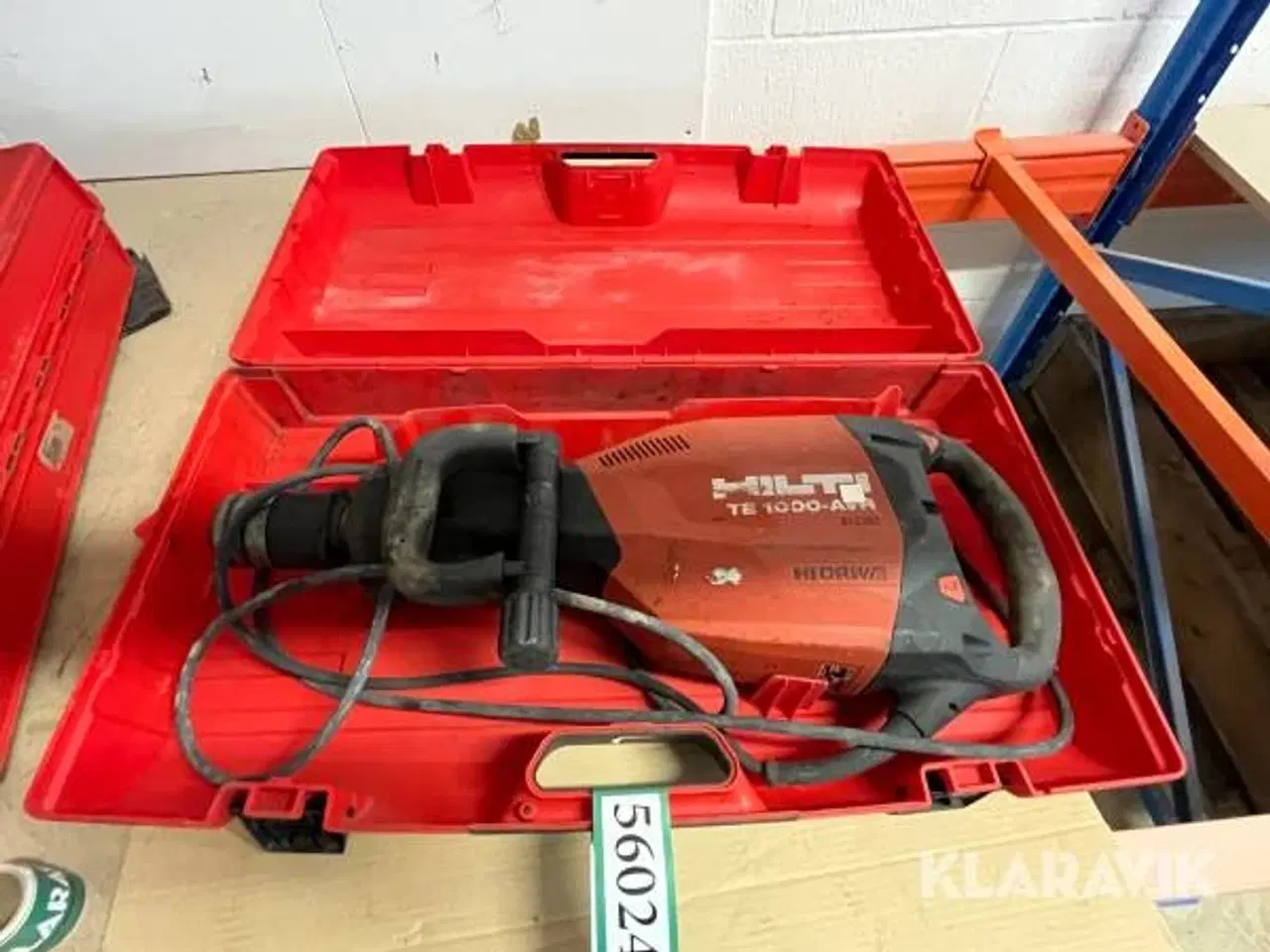 Billede 1 - Nedbrydningshammer Hilti TE 1000-AVR