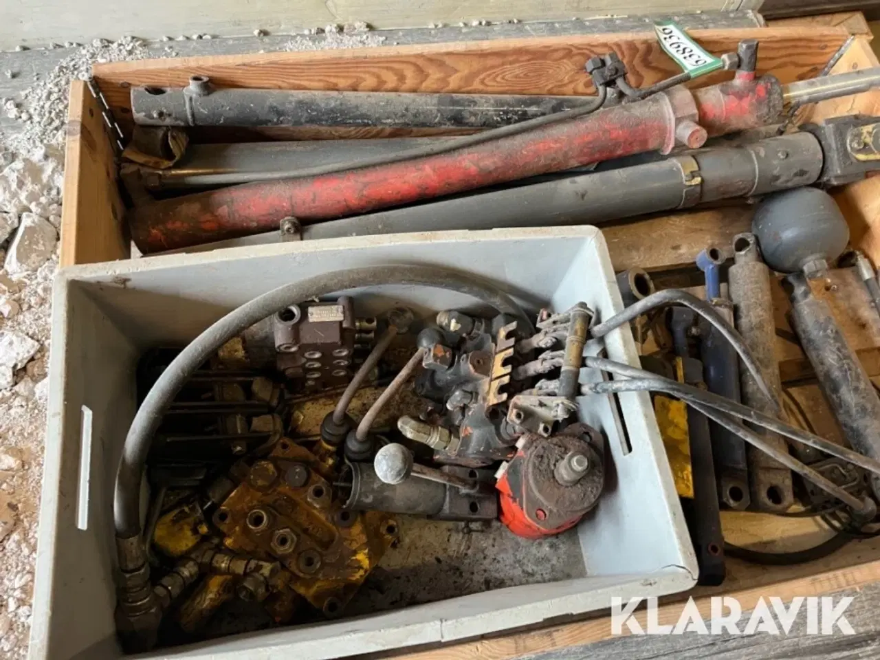 Billede 5 - Hydraulikkomponenter Diverse samlet lot