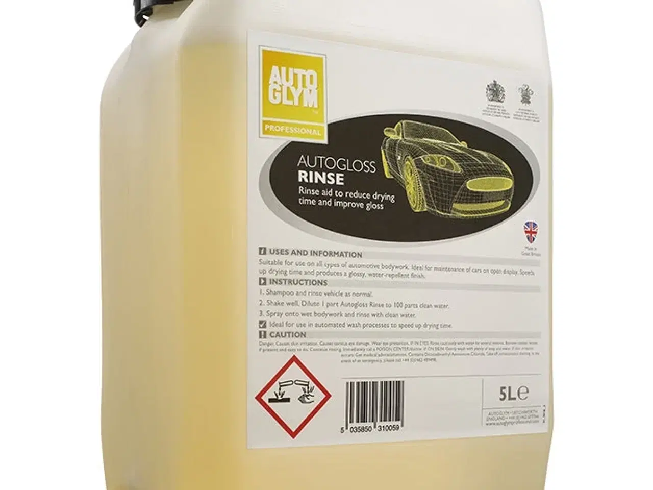 Billede 1 - Autoglym Autogloss Rinse 5L Skyllevoks
