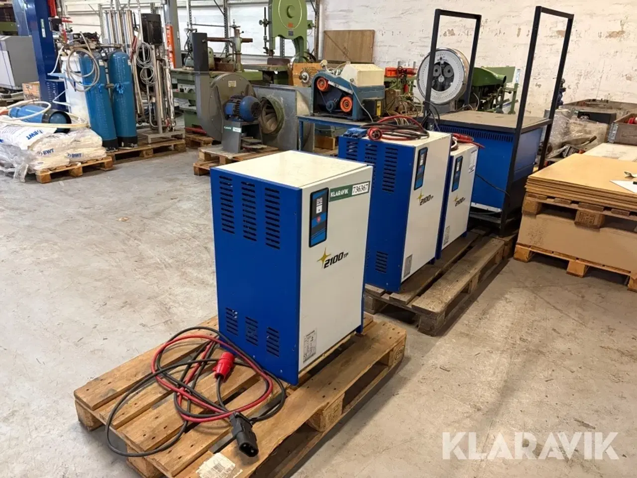 Billede 1 - Opladere til trucks Exide 2100TP - 6 stk