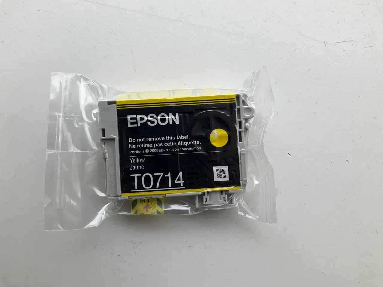 Billede 1 - Epson printerpatron gul T0714