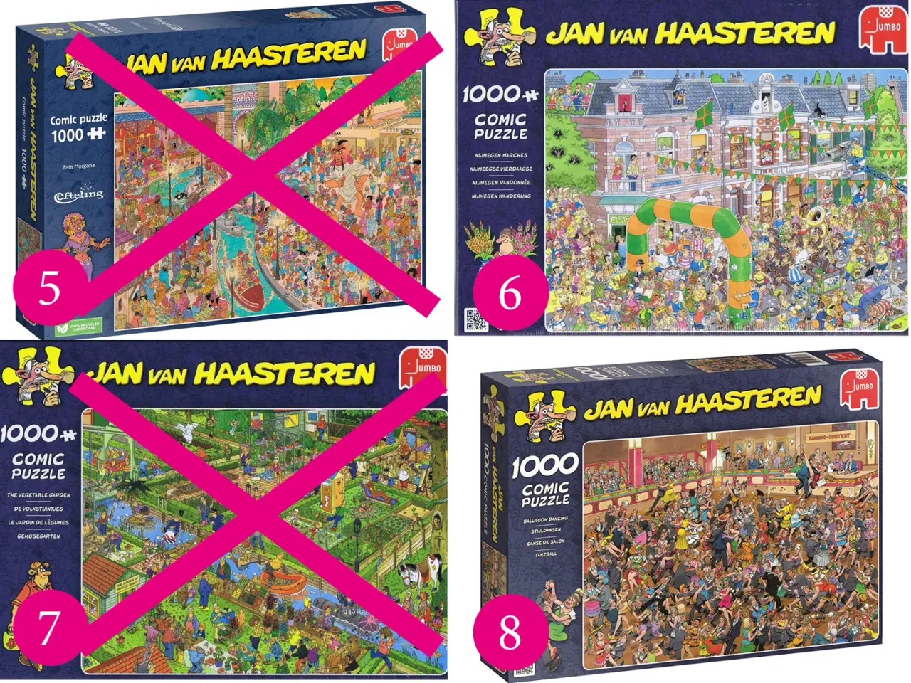 Billede 2 - Puslespil - Jan van Haasteren